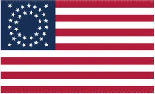 USA Union 35 Stars Circular 3'X5' Flag Rough Tex® 100D