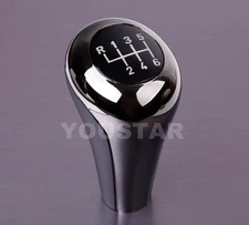 6 Spd MT Gear Knob SHADOW CHROME Gunmetal BMW 1 3 5 Seri E46 E36 E30 Z3 M3 84-on