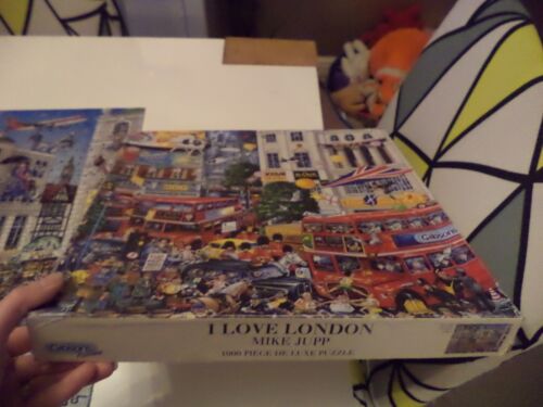 MIKE JUPP I LOVE LONDON 1000 piece GIBSONS QUALITY JIGSAW PUZZLE - Picture 2 of 3