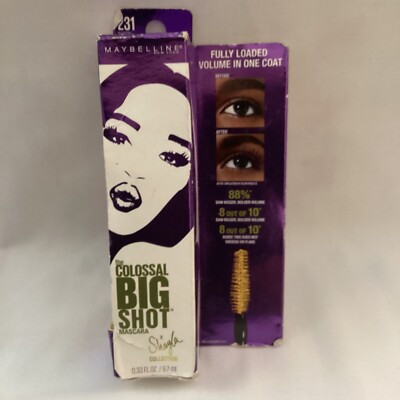 MAYBELLINE Colossal Big Shot Mascara #231 POPPIN PURPLE