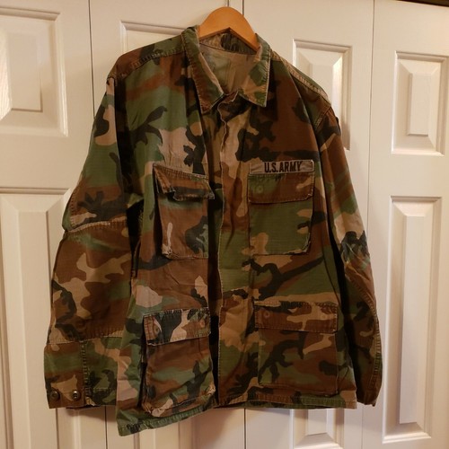 Authentic Military BDU Shirt Size Large 