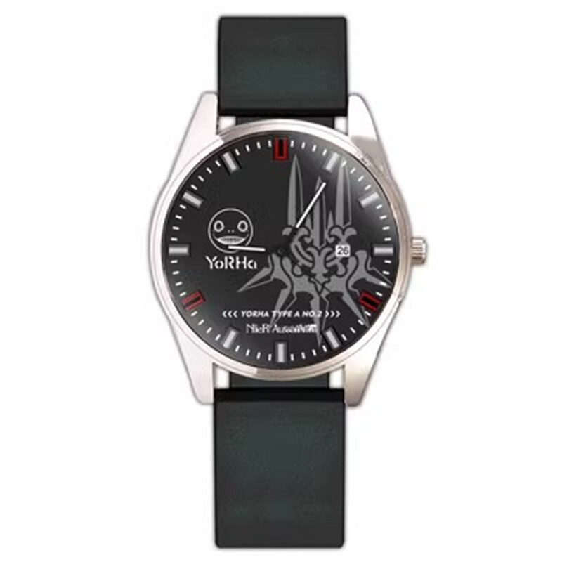NieR 九尾 加湿器 Anime NieR:Automata YoRHa Quartz Watches 2B9SA2 Cosplay