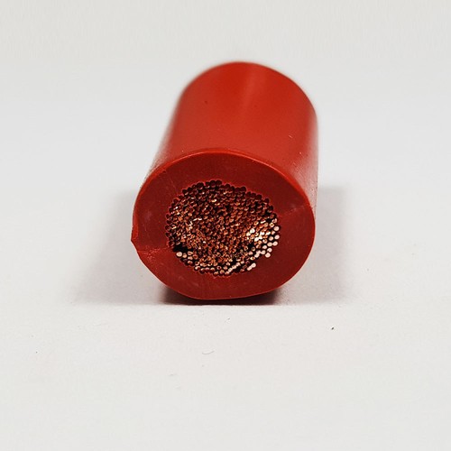 Cavo Saldatura Batteria PVC Flessibile 25mm² 170A Ampere Nero Rosso 100M 100M ROTOLO - Foto 5 di 5