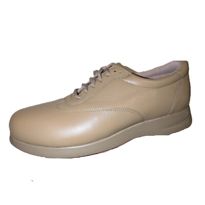 DREW Orthopedic Beige Leather Oxford Sneakers Women's size 11 N