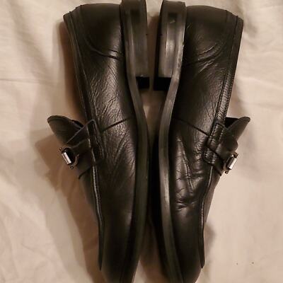 Aldo Flex Schergerf-w  Size 7W Black Leather Loafer Style Shoes Aldo Flex Schergerflex Size 7W Black Leather Loafer Style  main image 2