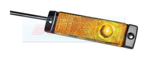 HELLA 2PS008645001 LED AMBER YELLOW SIDE MARKER LIGHT LAMP 24V  