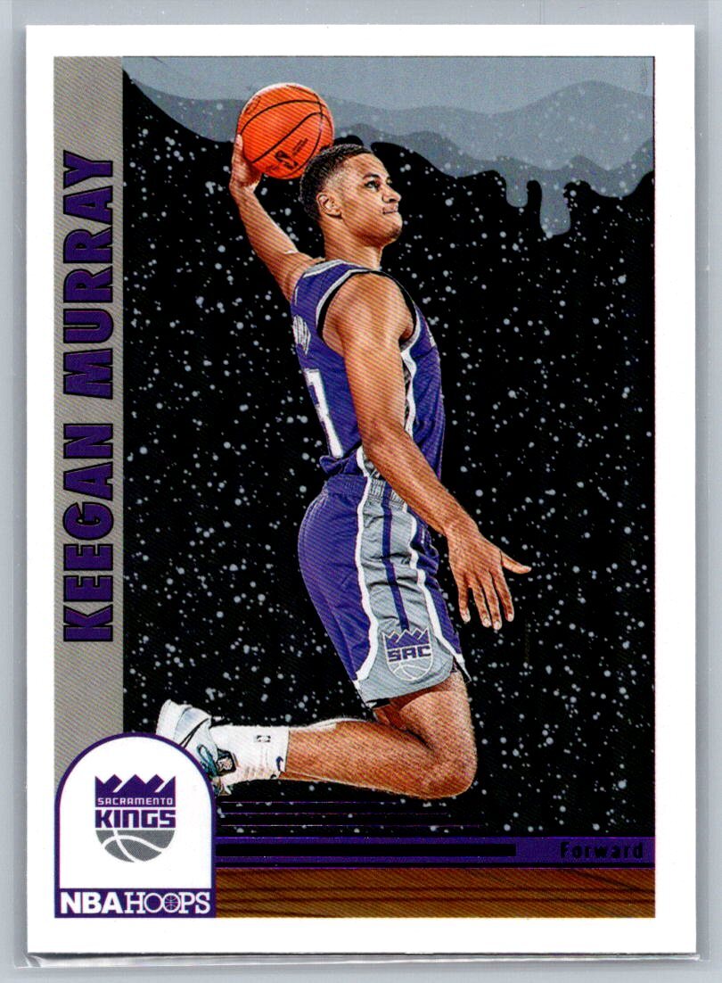 2022-23 Hoops #284 Keegan Murray Purple