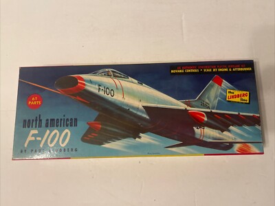 LINDBERG  Vintage 1950's  F100 Super Saber