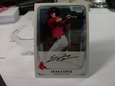 2011 Bowman Chrome Prospects #BCP100 - Sean Coyle - Boston Red Sox 11-599