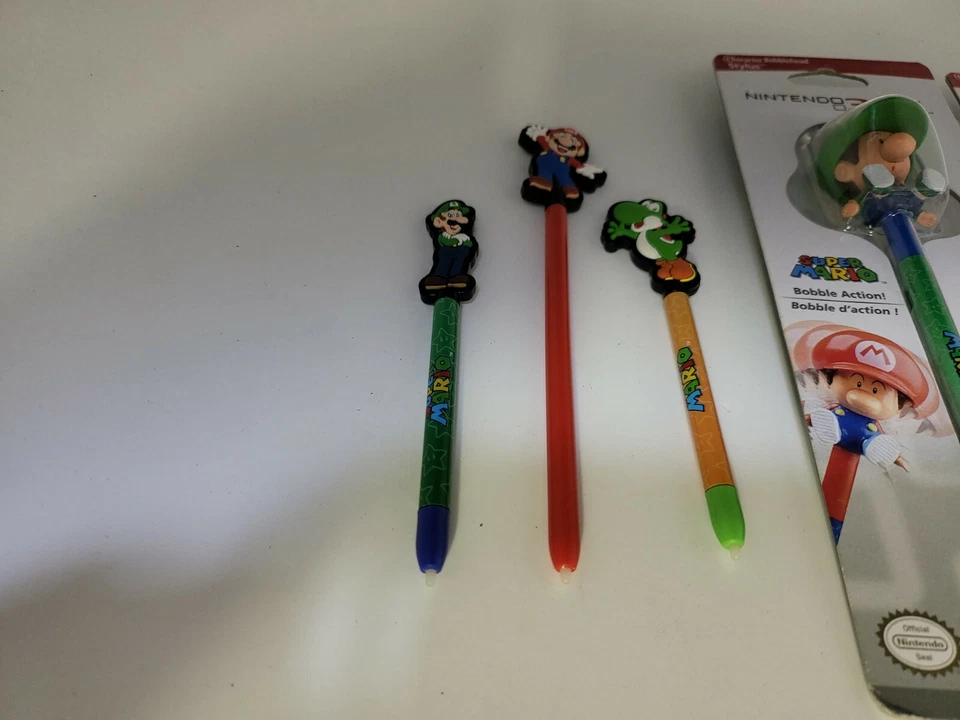 5 NUEVO STYLUS ADULTO Y BEBÉ LUIGI & MARIO & YOSHI PARA NINTENDO DS 3DS #H11 Foto 4 de 4