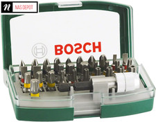 Bosch 32 Piece Professional Screwdriver Drill Bit Set Colour Coded Magnetic Case