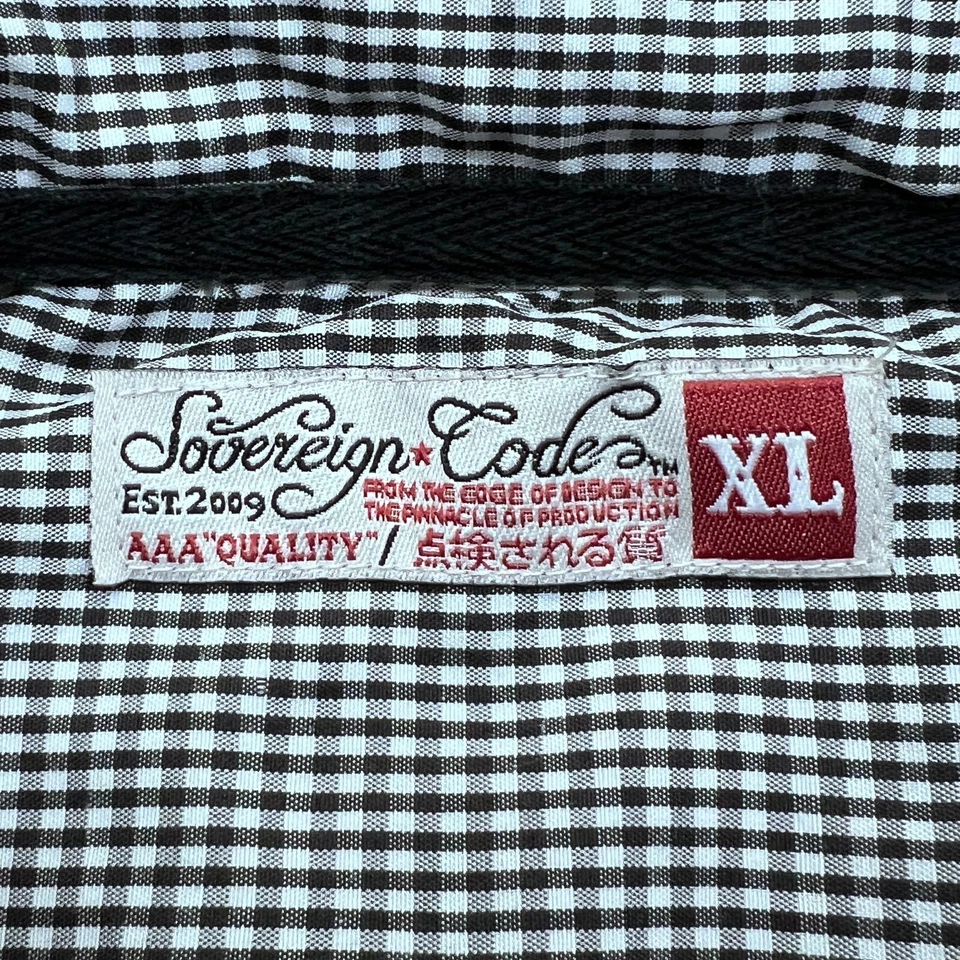 Sovereign Code On Guard Field Shirt Mens XL Tan Brown Slim Fit Long Sleeve - Image 3 of 4