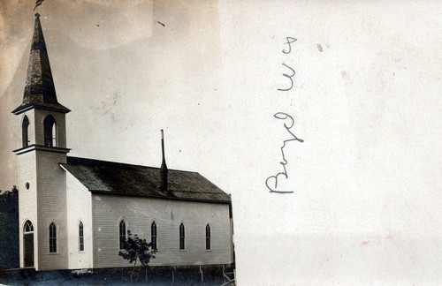 Church - Boyd, Wisconsin - unposted litho - Picture 2 of 3