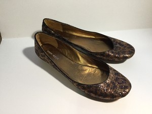 nine west glitter flats