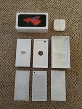Apple iPhone 6S 32GB EMPTY BOX Space Gray USED BOX ONLY Nice Free Shipping