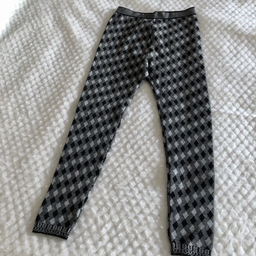 Retro Olympics 2008 Beijing Leggings Women’s M Sweater Knit Black Gray Geometric - Picture 11 of 11