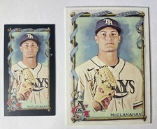 2023 Allen & Ginter Shane McClanahan Black Border Mini And Base Tampa Bay Rays
