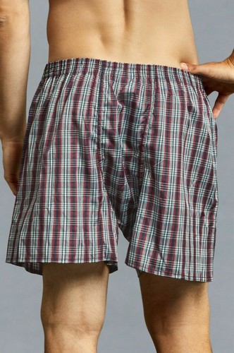 3 6 Pack Mens Premium Boxer Shorts Underwear Trunk Briefs Lot NEW Plaid Checker - Picture 5 of 6