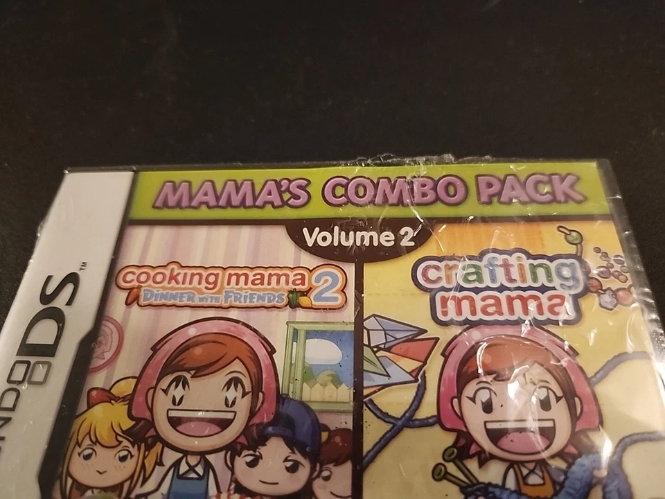 Mama's Combo Vol 2 Cooking Mama 2 + Crafting Mama - Juego Nintendo DS sin probar Foto 3 de 4