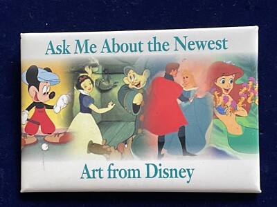 Walt Disney Pin Anstecker - Frag mich nach der neuesten Kunst von Disney