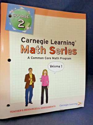 Carnegie Learning, Math Series, Teacher's Res & Ass Course 2 Vol 1, SC VG 250619
