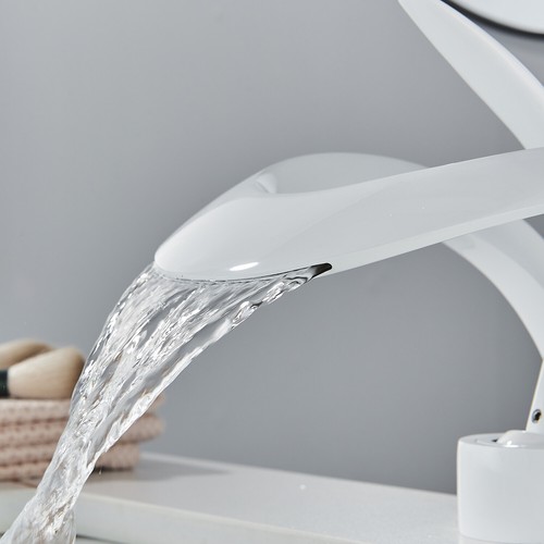 Wasserfall Waschtischarmatur Edelstahl Badarmatur Einloch Waschbecken Badarmatur - Bild 79 von 223