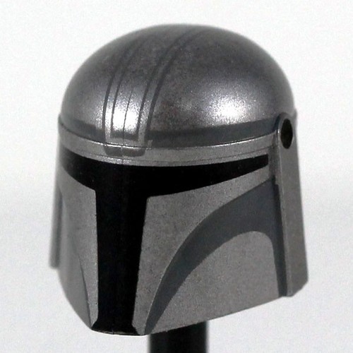 Clone Army Customs MANDALORIAN HELMET for SW Minifigures -Pick Color!- - Afbeelding 20 van 33