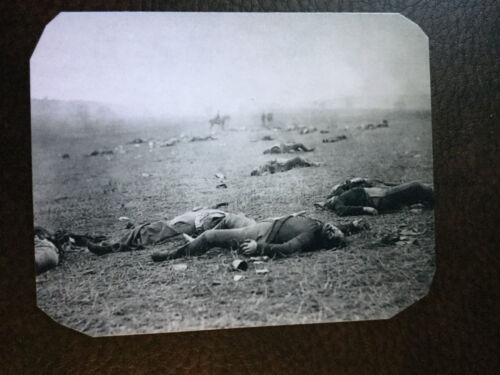 tintype Of Battle Of Gettysburg by Mathew Brady C799RP - Picture 1 of 2