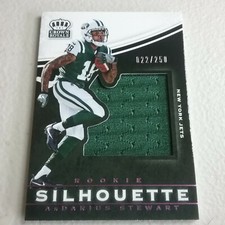 ArDarius Stewart Jets 2017 Panini Preferred Rookie Silhouette #27 Serial #22/250
