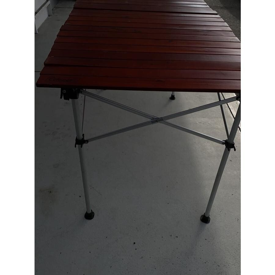 Direct from Japan Coleman ◇Wood Roll 2-Stage Table/BRW