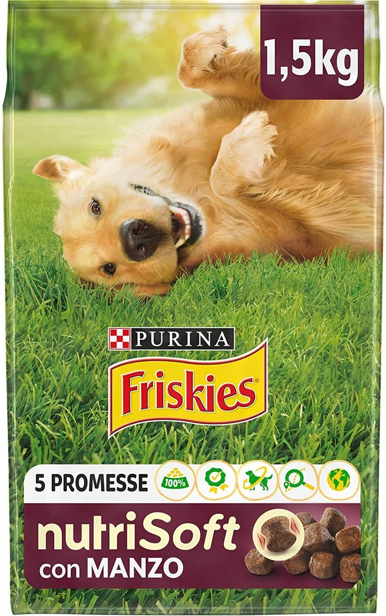 CIBO PER CANI FRISKIES ACTIVE CONFEZIONE BUSTA 10 KG