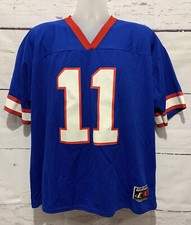 Vintage Rob Johnson 11 Buffalo Bills Logo Athletic NFL Jersey LG Large L Mens