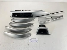 2012 - 2018 BMW F30 328 Interior Door Dashboard Silver Trim Set  OEM