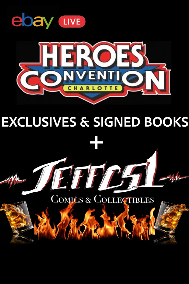 HEROES CON LIVE with John Bruggman - 1 of 1's, Signed Books & More! - Day 3