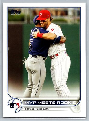 W. Franco/B. Harper 2022 Topps MVP Meets Rookie BASEBALL #367