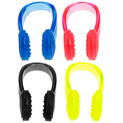 4Pcs Clips Swimming Nose Clip Plugs Swimming Nose Protector Swimming Nose Clamps - Picture 1 of 12