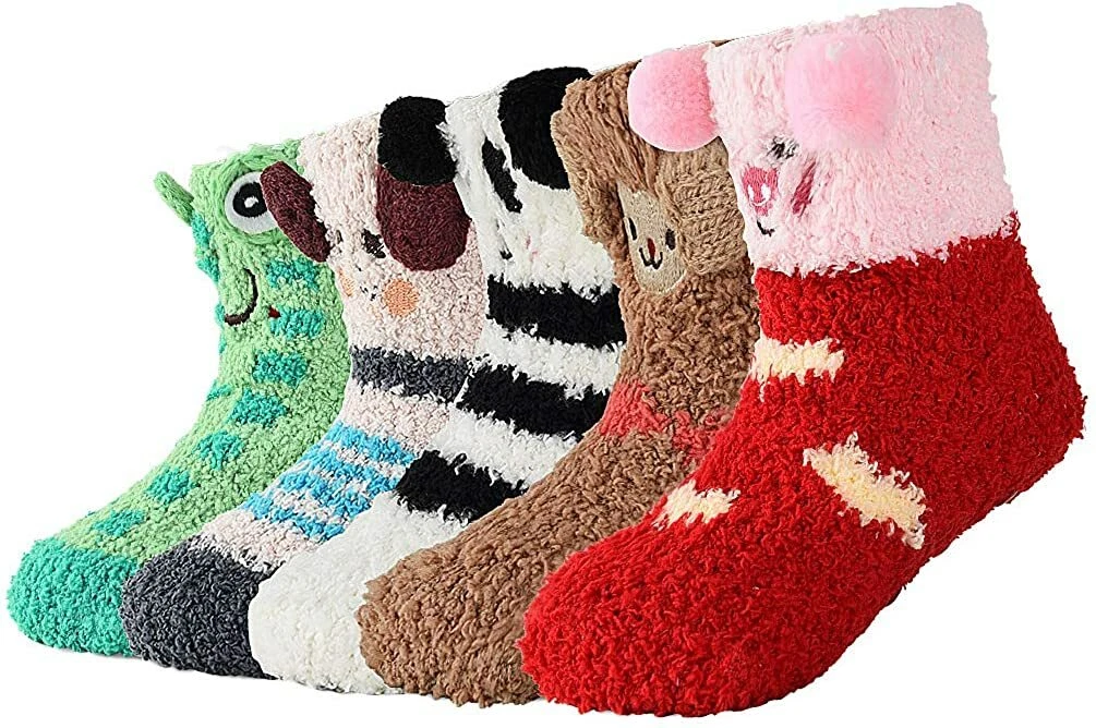 Kids fuzzy socks deals