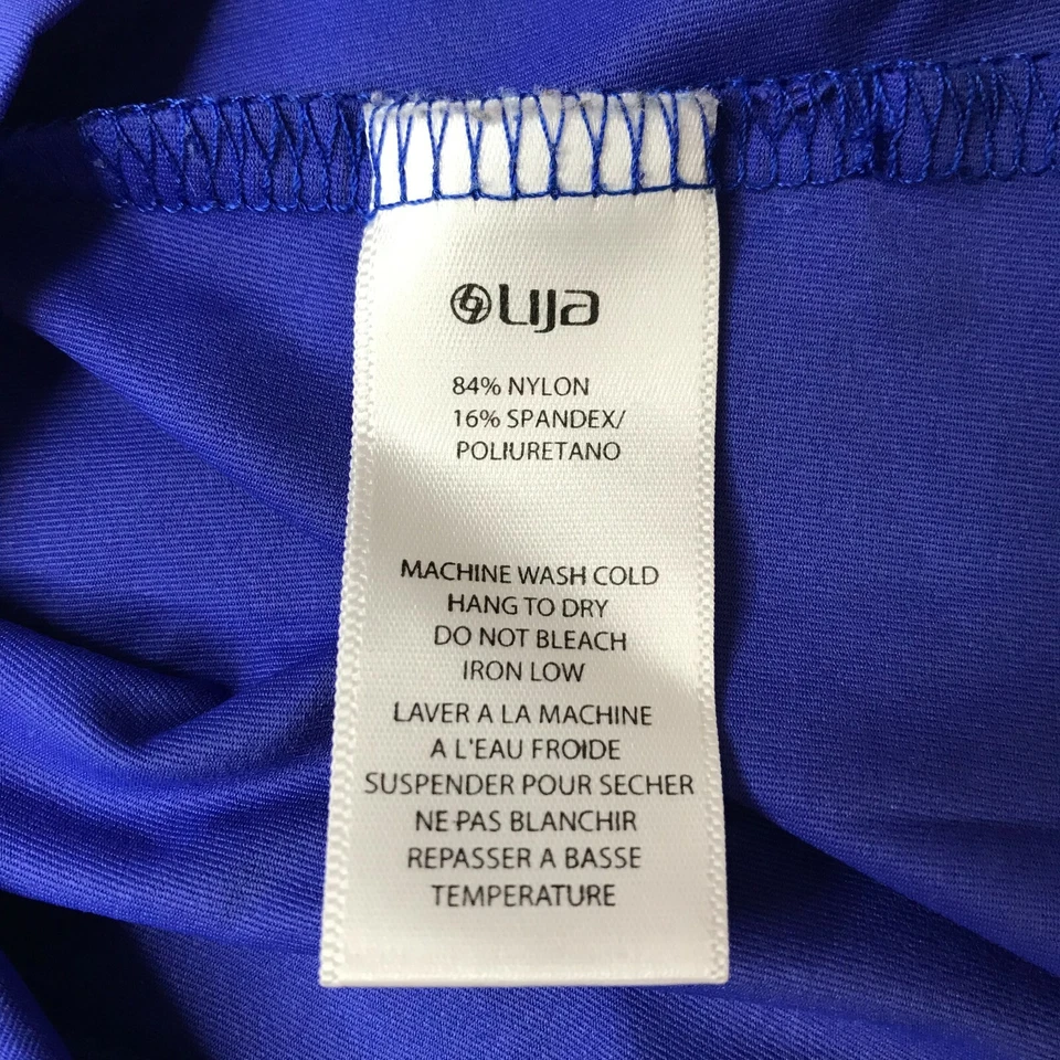 Camisa atlética de tenis de golf LIJA, morada. Talla Mujer Pequeña S/P. Manga corta Foto 4 de 4