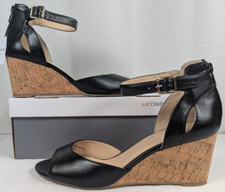 Liz Claiborne - LC Octavia - Women's Wedge Sandals - Black - Size 10M