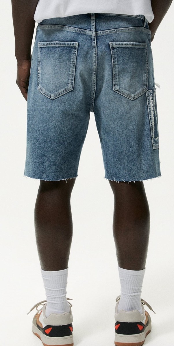 【SATIIIZ】Ferran Star Carpenter Bermuda Shorts Ferran Star Carpenter Bermuda Shorts - satiiiz