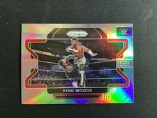 2022 Panini Prizm WWE King Woods Silver Prizm #24