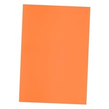 Rectangular Rubber Stamp Sheet, 11.7x8.3 Inch, A4 Size, Soft Rubber Orange