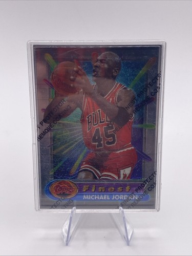 Michael Jordan Chicago Bulls 45- 94-95 Finest #331 With Coating