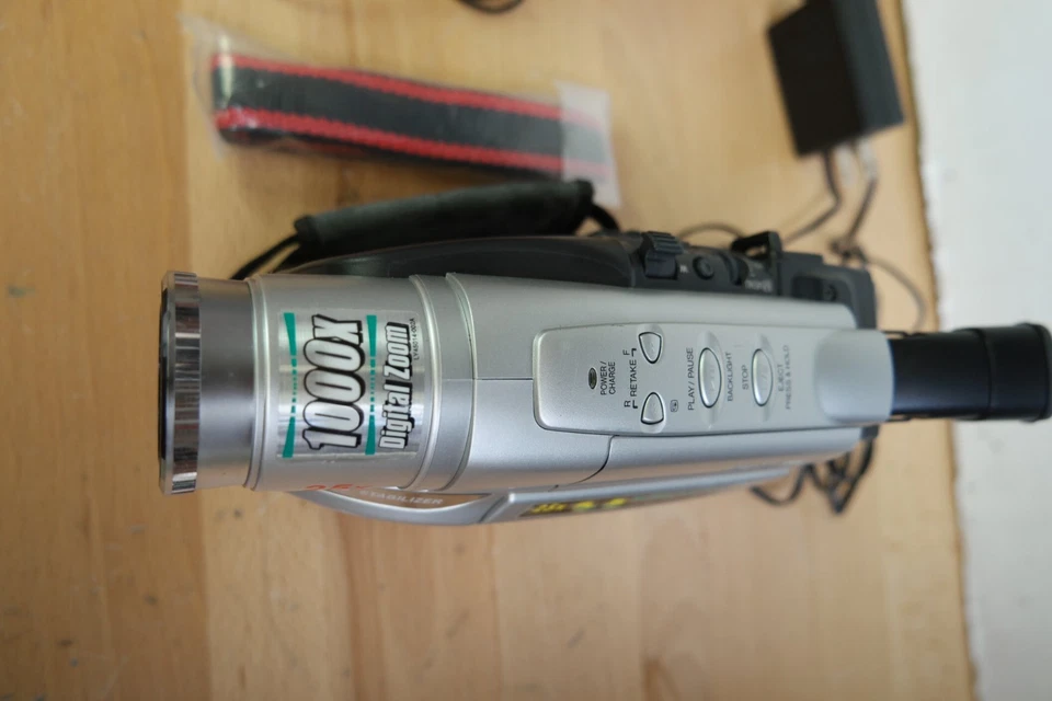 JVC GR-SXM37U Super VHS-C Camcorder Video Playback, Record Transfer ✨✨✨Nice - Image 2 of 4