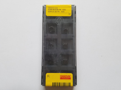 SANDVIK CCMT 06 02 08-PM 4325 CCMT 2(1.5)2-PM 4325 (BOX OF 10)