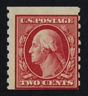 CKStamps: US Stamps Collection Scott#393 2c Washington Mint H OG 24 1/2mm