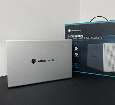 Yottamaster PS500RU3 5 Bay Disk Enclosure USB 3.0-B for 2.5'' 3.5'' SATA SSD HDD