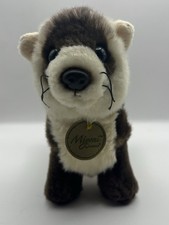 Aurora Myoni 10.5" Black Footed Ferret 81107 Plush Stuffed Animal Toy