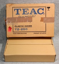 TEAC TZ-250 DUST COVER FOR A-2300 REEL-TO-REEL TAPE DECK IN ORIGINAL BOX