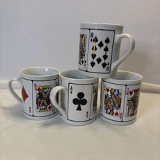 Vintage Jobar International Royal Flush Ceramic Coffee Mugs